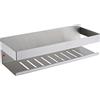 HomeHeng Mensola da Doccia Senza Foratura - Mensole Bagno Autoadesivo Nichel Spazzolato Organizzatore da Parete, Acciaio Inox Adesivo Portaoggetti Doccia, 30 cm