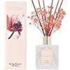 Cocorrína Diffusore Profumo Ambiente - 200ml Diffusore profumato di Bouquet di Primavera con bastoncini di olio essenziale di fragranza per la casa per la decorazione della mensola del bagno