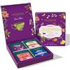 VAHDAM, Campionatore Di Bustine Di Tè Assortite - 24 Bustine Di Tè Piramidali Di Gusti Diversi, Assortimento Regalo Di Infusi, Set Di Varietà Di Tè: Tisane, Tè Verde, Tè Chai, Tè Nero