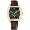 Tommy Hilfiger Orologio Analogico Multifunzione al Quarzo Marrone con Cinturino in Pelle Marrone - 1710762