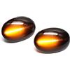 VIGORTHRIVE Lampeggiatore dinamico Indicatore sequenziale Lampada ripetitore Indicatore di direzione laterale a LED Indicatore di direzione Compatible for BMW Mini CooperR55 R56 R57 R58 R59