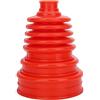 AMONIDA Cuffia per Asse CV, Copertura per Stivale CV in Silicone Universale, Copertura Antipolvere per Stivale CV Kit Morsetto Tondo a velocità Costante (Rosso)