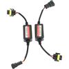 Naroote Decoder Canbus LED H8 H9 H11, Decoder Resistore Anti-sfarfallio Universale Resistente all'usura per Fendinebbia