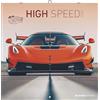 Alpha Edition - Calendario ad alta velocità 2026 - Calendario opuscolo 30 x 30 cm, con 12 motivi di auto di lusso, calendario in 6 lingue e informazioni aggiuntive, calendario da parete certificato