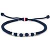 Tommy Hilfiger Jewelry Braccialetto in Nylon da Uomo Colore Blu navy - 2790677