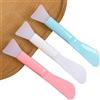 Wopanxye 6 pennelli per maschere facciali, in silicone, per maschere per occhi, siero, per la cura della pelle, per il viso, argilla, pennello per labbra, fai da te