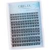 Oreola Ciglia Individuali Natural Curl 8-16mm Cluster Segmento Sottili Base Larga 144 Pezzi Invisibili Fascia Trasparente Estensione Ciglia Fai Da Te A Casa