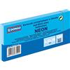 DONAU Office Products 7585011 - 10 bloczek samoprzy lepny Donau, 38 X 51 mm, 3 X 100 Kart., Neon, niebie Ski Donau Foglietti Adesivi, 38 X 51 mm, 3 X 100 fogli, Neon, Blu