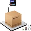 UNIWEIGH Bilancia postale per spedizioni, 199,6 kg, bilancia commerciale per pacchi, affrancatura, bagagli, piccole imprese, posta, magazzino, casa, batteria e cavo di ricarica inclusi