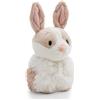 NICI 62162 - Morbido coniglietto di peluche, da coccolare e con cui giocare, per bambini e adulti, fantastica idea regalo, 12 cm, bianco