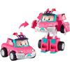 Silverlit - Robocar Poli - Sandy - Figura Veicolo trasformabile 2 in 1 - Robot articolato - 10 cm - dai 3 Anni