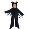 Smiffys Costume da ragno per bambini, nero, età 3-4