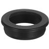 QUARKZMAN Occhielli in Gomma 47mm Foro di Perforazione, Passacavi Guarnizione 38mm ID Gommini Passacavo Scrivania Nero Siliconica per Tappo Organizzare Filo Cablaggio Casa Auto
