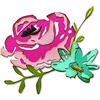 Sizzix Thinlits Die Set 4PK Brushstroke Flowers #4 di Tim Holtz | 665849 |Capitolo 2 2022