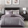Madison Park Biloxi 7 Piece Comforter Set, Viola, King