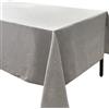 CALITEX Tovaglia in Cotone Bio Cotone Cina Grigio - tinta unita