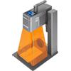 VEVOR Macchina Incisore Laser Doppio Portatile Velocità 10000 mm/s, Incisore Fai da te Area di Incisione 160 x 140 mm Lunghezza Onda Laser Blu 455 nm Infrarosso 1064 nm Classe 4 Portatile