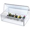 Slide and Grow Serra in Policarbonato Slide and Grow per Giardino Orto Balcone 97 x 57 x h28/37 cm. MADE IN EUROPE