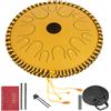 VEVOR Tamburo Mano 14" 14 Note C-Major Hand Pan Drum in Oro con Borsa