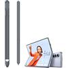 BaiFu Z Fold6/Z Fold5 S Pen di Ricambio, Penna Stilo per Fold3/Fold4 Pen Fold Edition con Vassoio portapenne, Z Fold6/5/4/4 SPen Penna Stilo con Slot per Penna s-Grigio-A