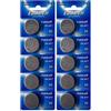 Eunicell 10 batterie a bottone al litio CR2477 da 3 V, 1050 mAh (2 blister da 5 batterie) monouso