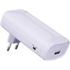 tualarmasincuotas.es Mini UPS 5V | Gruppo Di Continuità Per Casa | Sistema Di Alimentazione Ininterrotta SAI Portatile Per Router Wifi, Telecamere Sorveglianza, Con Batteria Al Litio 2500mAh, e Micro USB 2A (blanc, 5 V)