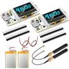 RUIZHI ESP32 V3 LoRa Board per Meshtastic, LoRa ESP32 V3 Moduli con 868MHz Antenne e 3000mAh Batteria con 0,96″ OLED Display e WiFi Bluetooth 1262 Chip Compatibilità con Meshtastic IoT Arduino(2 Pcs)