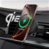Spigen OneTap Pro MagFit Qi2 15W [Gancio Estensibile Fino a 3,5 cm] Ricarica Wirelss Auto per Cellulare, Supporto Telefono MagSafe Compatibile con iPhone 17/17e/16/15/14/13/12 Pro Max - Gancio Ventola