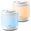 Homvana Umidificatore camera da letto, 1,5 l, nebulizzatore refrigerante, piccolo umidificatore per bambini, diffusore di aromi, olio essenziale, aromaterapia, nebulizzatore a ultrasuoni, diffusore a