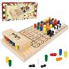 GOTHINK Gioco da Tavolo Code Breaker, Gioco di Strategia in Legno per 2 Giocatori, Duel di Intelligenza Codificatore vs Decodificatore, Gioco Cognitivo a Colori per Bambini 8+