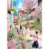 HUADADA Puzzle da 500 pezzi, puzzle classici, per tutta la famiglia, regali per uomini, 500 puzzle, brezza primaverile per adulti