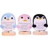 Mwmoeen Pocket Hug Positive Potato, Funny Knitted Pocket Pinguine, Patate positive con scheda energetica positiva, regalo positivo, regalo di compleanno, casa, ufficio, decorazione (3 pezzi