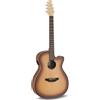 Applause Chitarra elettroacustica Applause - Jump OM Electro Cut - Tavola in abete massiccio - Fondo in ovangkol - Cutaway - Peach Burst opaco - AEO-69-PB
