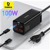 Baseus 100W 65W GaN Caricatore Desktop Laptop Caricatore rapido Adattatore 4 in 1 per iPhone 17 16 15 14 13 Pro Max Caricatore del telefono Samsung
