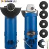 tungfull Smerigliatrice Angolare Elettrica 75mm, Macchina Lucidatrice 220V 125W ad Alta Velocità 12000RPM, Utensile per Molatura con Dischi da Taglio per Metallo e Legno