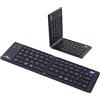Bluestork Tastiera Wireless Pieghevole - Computer, Tablet, Smartphone, Tv - Tasti A Forbice - Bluestork - KB-MinI-Fold/fr - Azerty - Nero