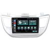 Jf Sound car audio system JF Sound - Autoradio JF-031HT-X9C-3 compatibile con Hyundai Tucson dal 2018 con Navigatore e Retrocamera di serie colorazione silver - CarPlay/Android Auto Wireless