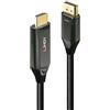 LINDY Cavo attivo DisplayPort 1.4 a HDMI 8K60, lunghezza 3 m