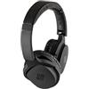 NEXT Cuffie Bluetooth wireless Next X4BK - Cuffie stereo over-ear con microfono integrato, 18 ore di riproduzione, supporto per scheda SD, driver da 40 mm