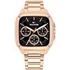 Tommy Hilfiger Orologio Analogico Multifunzione al Quarzo da Uomo - Disponibile con Cinturino in Acciaio Inossidabile o Pelle