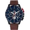 Tommy Hilfiger Orologio con Cronografo al Quarzo - Disponibile con Cinturino in Acciaio Inossidabile o Pelle