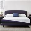 Resspry Materasso singolo, 22 cm in gel memory foam con copertura traspirante, per dormire più fresco e delicato sulla pelle, supporto a doppio strato per alleviare la pressione, certificato