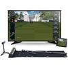 ExPutt EX500D Pro Golf Putting Simulator, simulatore di golf domestico, perfetto per mettere swing sempre e ovunque, nero