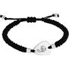 amor - Bracciale Unisex Donna Uomo in Acciaio inox - Argentato - Ciondolo a Segno Zodiacale Scorpione - AMR-B0030