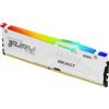 Kingston Technology Memoria Kingston Technology FURY Beast 32GB 6000MT/s DDR5 CL30 DIMM White RGB EXPO [KF560C30BWEA-32]