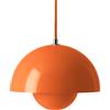 tradition &tradition - Sospensione FlowerPot - Arancione - Alluminio laccato - Designer Verner Panton