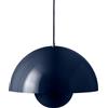 tradition &tradition - Sospensione FlowerPot - Blu - Alluminio laccato - Designer Verner Panton