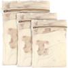 Vylro 3 sacchetti per bucato in 100% cotone in diverse misure, sacchetti per la biancheria, senza microplastica, per biancheria delicata, calze, biancheria intima, lingerie e vestiti per neonati