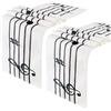 PH PandaHall 2pz Runner da Tavolo con Note Musicali Decorazioni Musicali per La Tavola Nuziale Addio Al Nubilato Decorazioni per Feste Musicali, 181x33cm