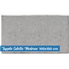 Comart - Tappeto Arredo Puffy - Design Moderno - Lavabile in Lavatrice - Fondo Antiscivolo - Super Morbido - Pelo Corto - Tappeto per Salotto e Camera da Letto - Grigio - Rettangolare 100x150 cm
